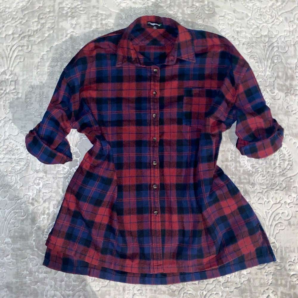 A flannel dress ❤️